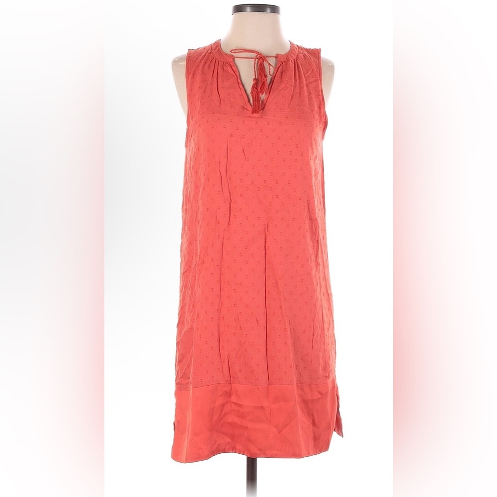 Lucky Brand Sleeveless Casual Orange Dress ~ XS